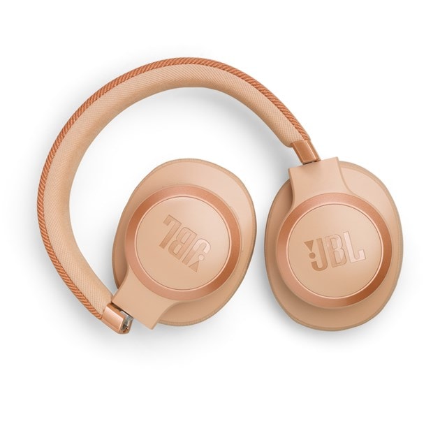 JBL Live 770NC Sandstone Active Noise Cancelling Bluetooth Headphones - 7