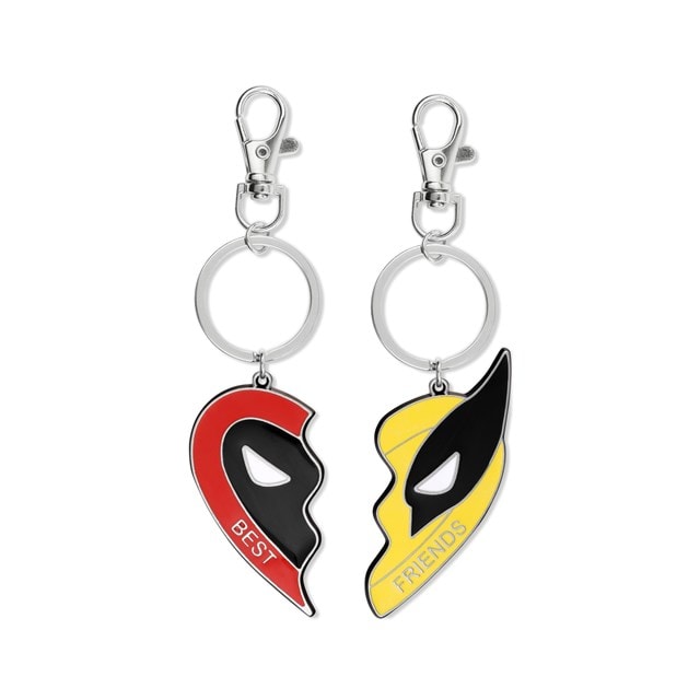 Deadpool Wolverine BFF Keychain - 1