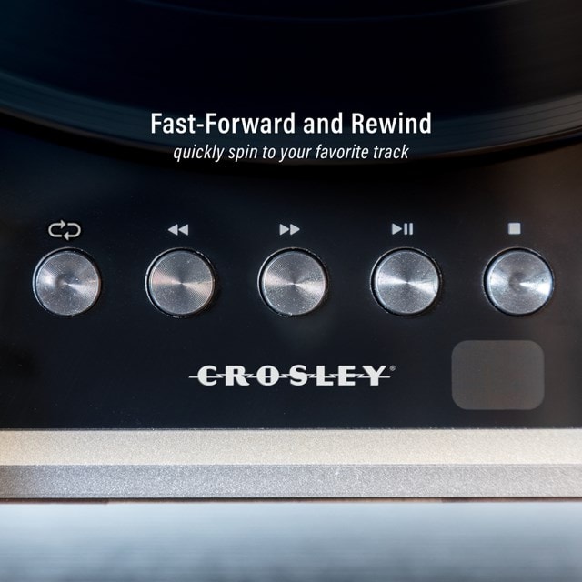 Crosley Beck Walnut Fully Automatic Vertical Turntable - 4