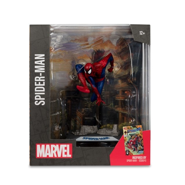 Spider-Man 1/10 Scale Posed Figure With Scene Spider-Man #6 McFarlane Figurine - 3