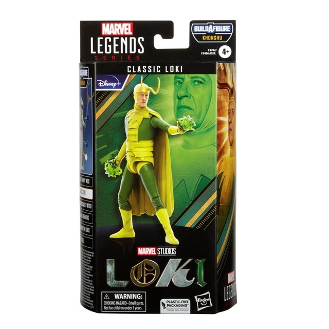 Classic Loki Hasbro Marvel Legends Series MCU Action Figure - 6