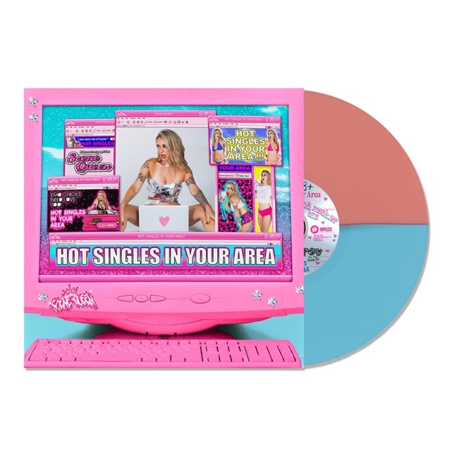 Hot Singles in Your Area - Limited Edition Pink/Blue Split Vinyl - 1