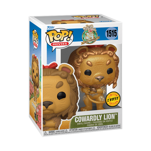 Cowardly Lion With Chance Of Chase (1515) Wizard Of Oz 85th Anniversary Funko Pop Vinyl - 4