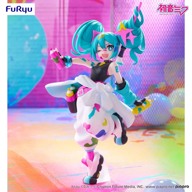 Hatsune Miku Paint Girl Trio Try It Furyu Figure - 2