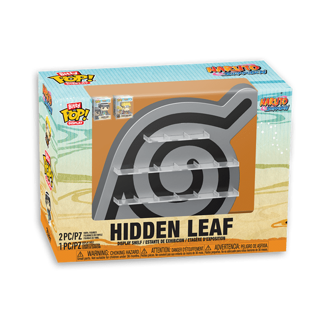 Hidden Leaf Naruto Funko Bitty Pop Display Stand - 4