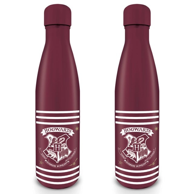 Harry Potter: Crest & Stripes Metal Drink Bottle - 1
