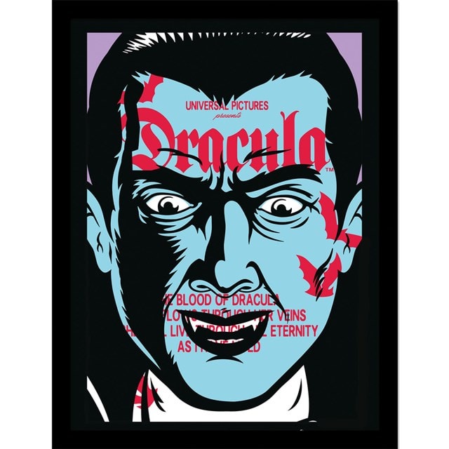 Vintage Dracula Loose 30cm x 40cm Print - 1