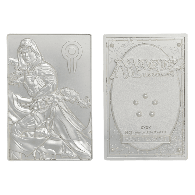 Magic the Gathering Limited Edition .999 Silver Plated Jace Beleren Metal Collectible - 2