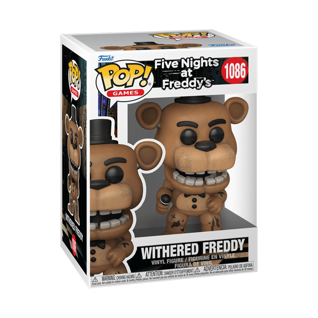 Withered Freddy 1086 Five Nights At Freddy's FNAF Funko Pop Vinyl - 2