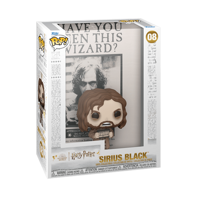 Poster With Sirius Black (08) Harry Potter And The Prisoner Of Azkaban Pop Vinyl Comic Cover - 2