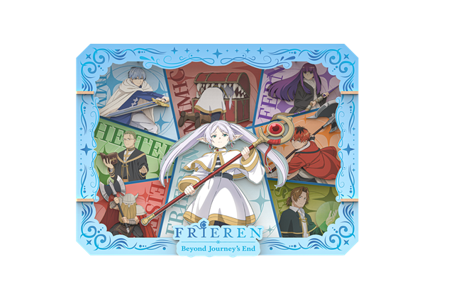 Frieren Beyond Journey's End Sharing The Journey Large Wooden Frame - 2