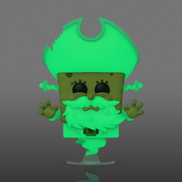 Glow In The Dark SpongeBob As The Flying Dutchman 1943 Search For SquarePants Funko Pop Vinyl - 2