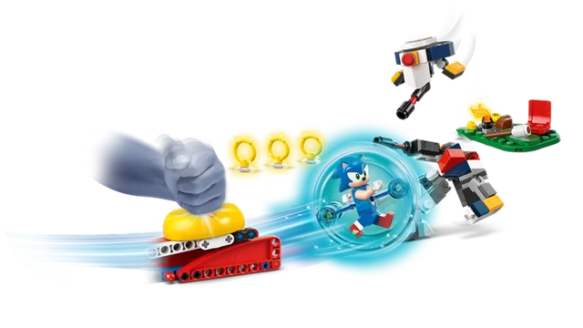 Sonic's Campfire Clash Sonic The Hedgehog LEGO - 2