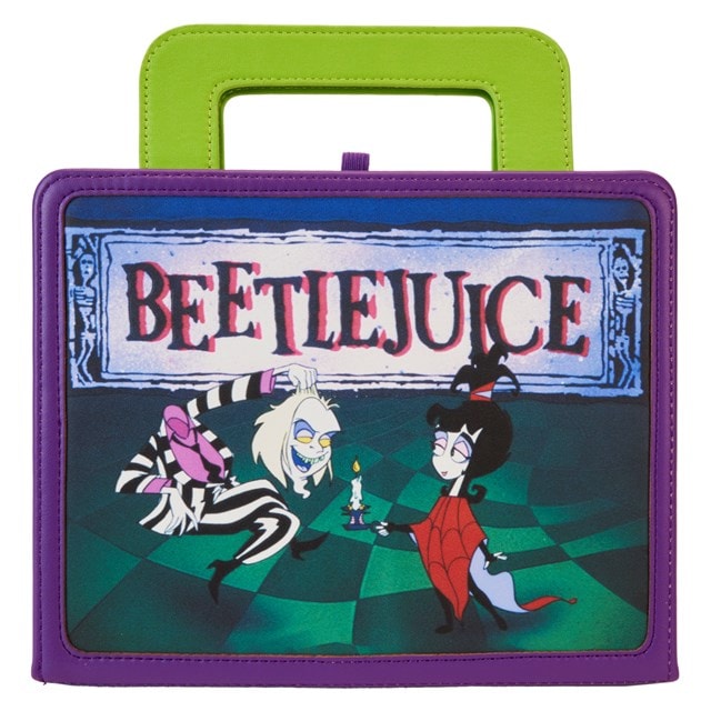 Beetlejuice Cartoon Journal Loungefly Lunchbox - 1
