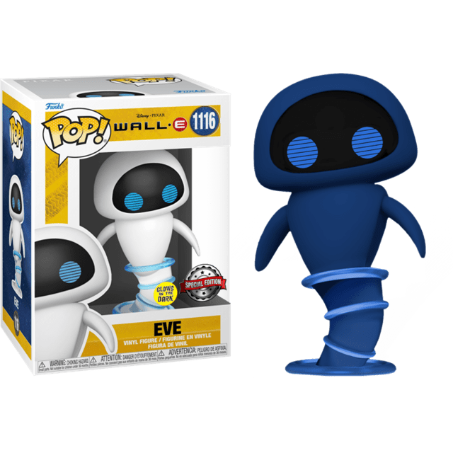 Eve Flying 1116 Wall-E Glow In The Dark Funko Pop Vinyl - 1