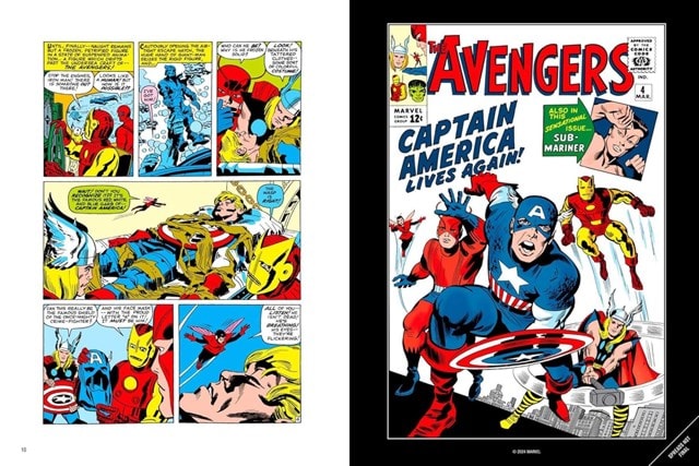 Marvel's Captain America The Illustrated History Hardback - 5
