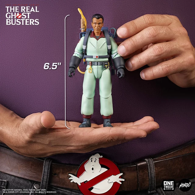 Figurine The Real Ghostbusters / S.O.S. Fantômes - Winston Zeddemore, Kenner Classics, Hasbro, Neuve