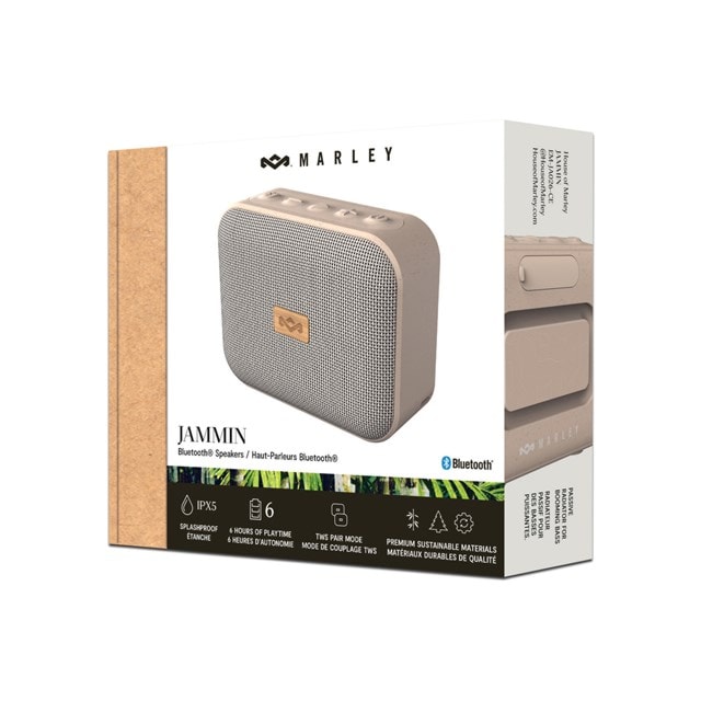 House Of Marley Jammin Cream Bluetooth Speaker - 8