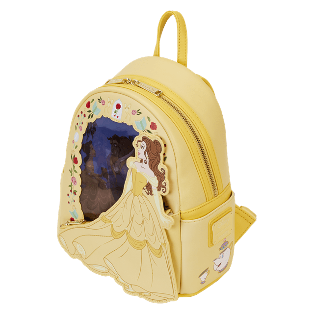Belle Lenticular Mini Backpack Beauty And The Beast Loungefly - 4