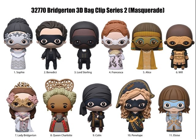 Bridgerton Season 4 Series 2 Bag Clips - 2