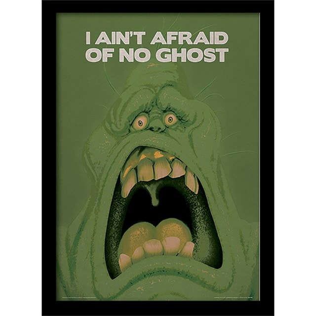 Slimer Ghostbusters Framed 30 x 40cm Print - 1