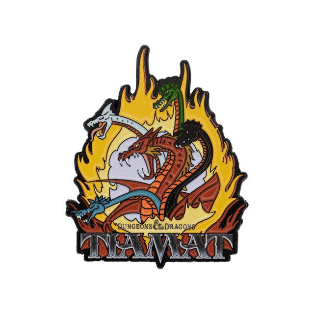 Tiamat Dungeons & Dragons The Cartoon 40th Anniversary Pin Badge - 2