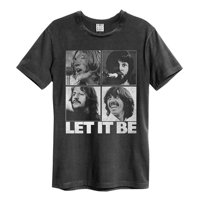Let It Be Charcoal Beatles Tee (Small) - 1