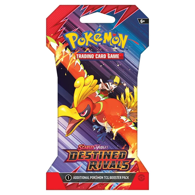 Scarlet & Violet 10 Destined Rivals Sleeved Booster Pokemon Trading Cards Assortment - 5