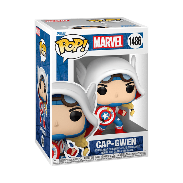 Cap-Gwen 1486 Spider-Gwen Gwenverse Funko Pop Vinyl - 2