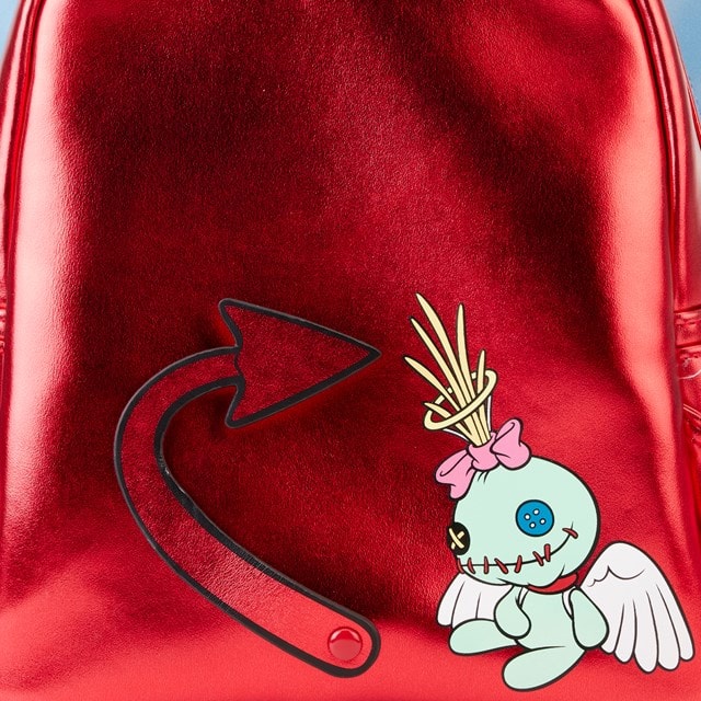 Stitch Devil Cosplay Mini Backpack Loungefly - 5