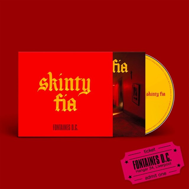 Fontaines D.C. - Skinty Fia - hmv Exclusive Slipcase CD & Hangar 34, Liverpool e-Ticket - 1