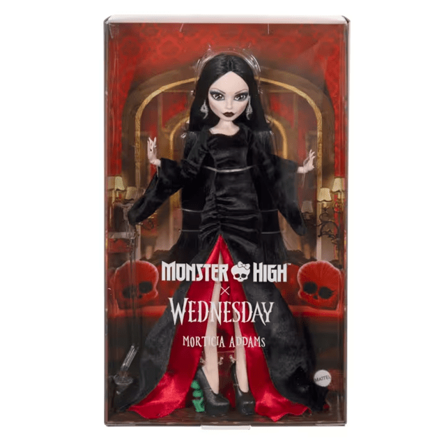 Morticia Wednesday x Monster High Mattel Collector Doll - 6