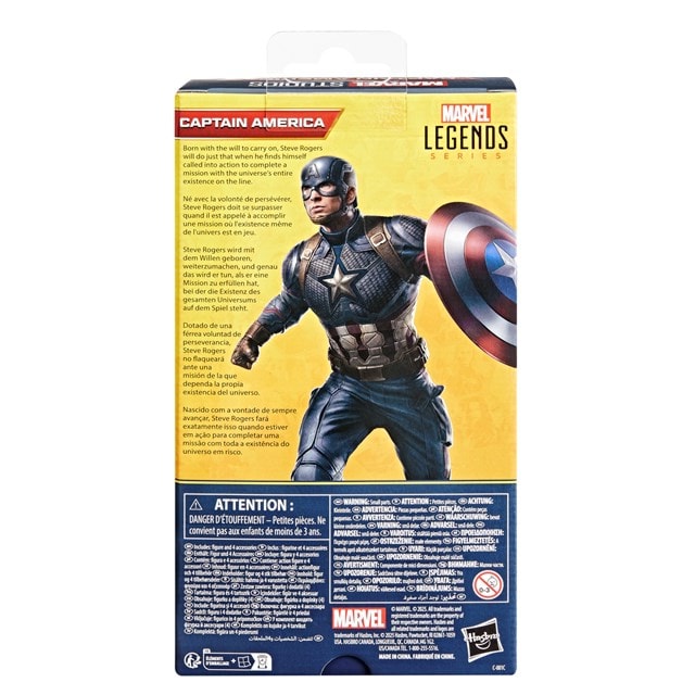 Captain America Avengers Endgame Marvel Legends Series Hasbro Action Figure - 11