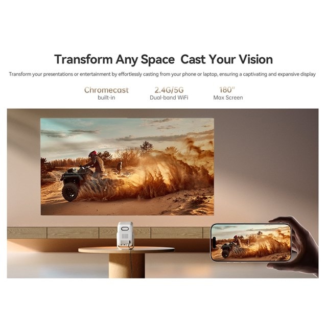 Wanbo T2 Ultra Smart Projector with Bluetooth and Wifi - 8