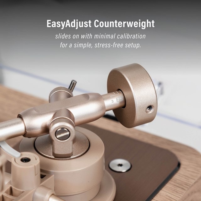 Crosley E100 Natural/Light Wood Turntable - 5