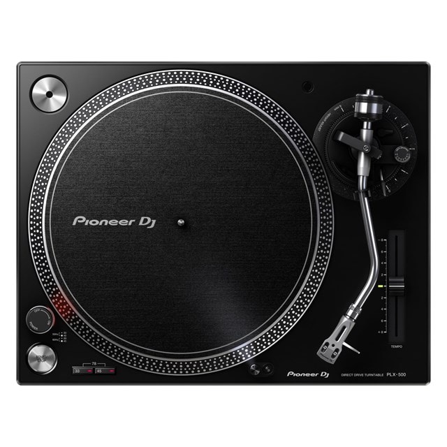 Pioneer DJ PLX-500 Black Direct Drive Turntable - 4