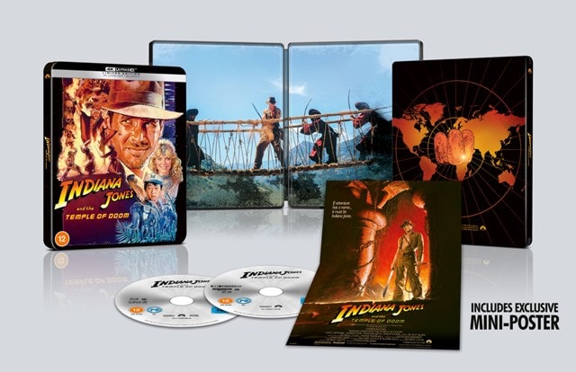 Indiana Jones and the Temple of Doom 4K Ultra HD Steelbook - 1