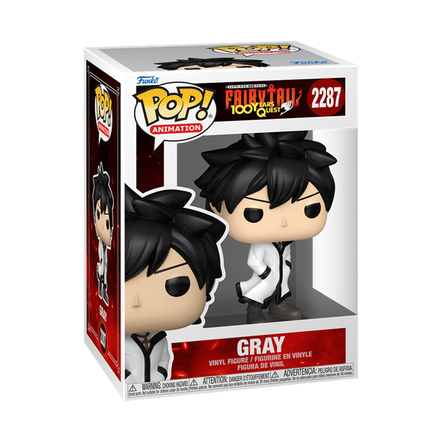 Gray With Chance Of Chase 2287 Fairy Tail 100 Years Quest Funko Pop Vinyl - 2