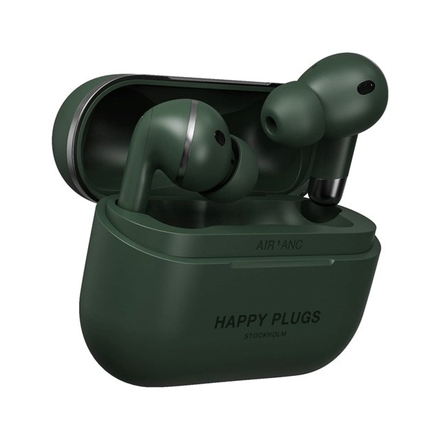 Happy Plugs Air 1 Green True Wireless Active Noise Cancelling Bluetooth Earphones - 7