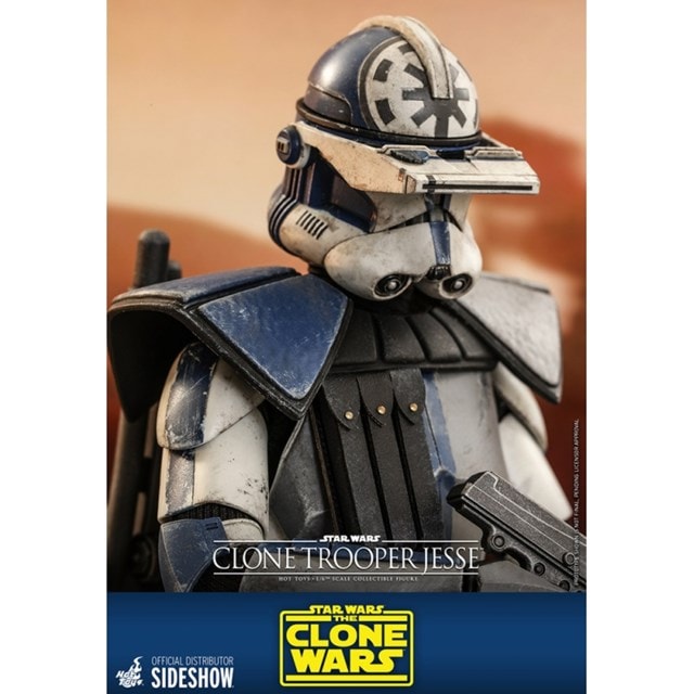 1:6 Clone Trooper Jesse - Star Wars: Clone Wars Hot Toys Figurine - 5