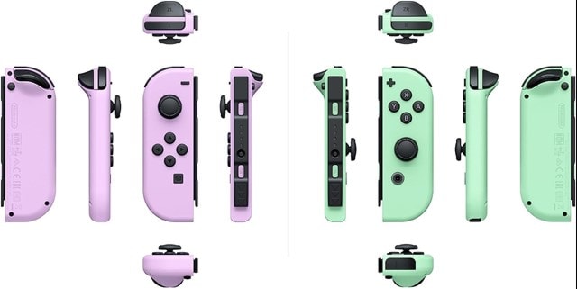 Nintendo Switch Joy Con Pair (Pastel Purple/Green) - 3