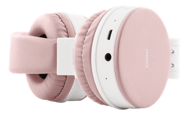 Streetz HL-BT402 Pink Bluetooth Headphones - 3