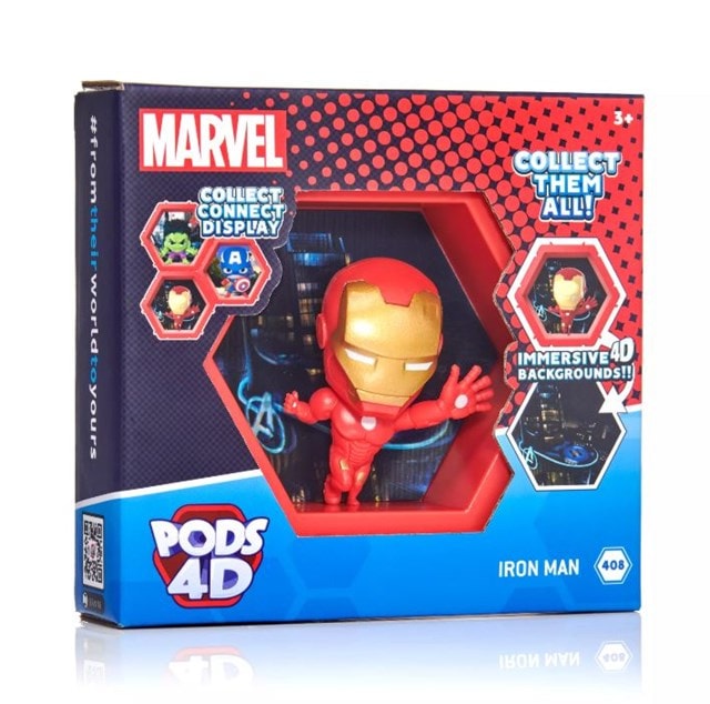 Iron Man Marvel Pod 4D Collector Figure - 2