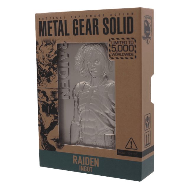 Raiden Metal Gear Solid 2 Ingot - 5