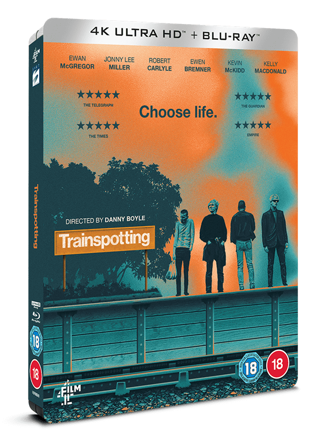 Trainspotting Limited Edition 4K Ultra HD Steelbook - 4