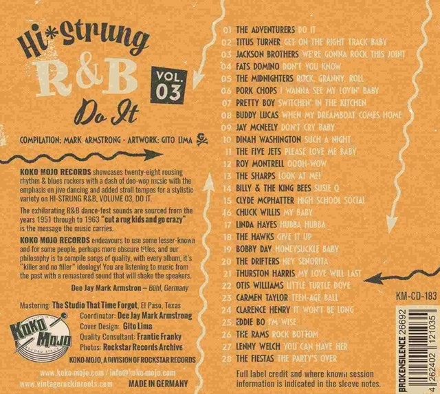Hi-Strung R&B: Do It - Volume 3 - 2