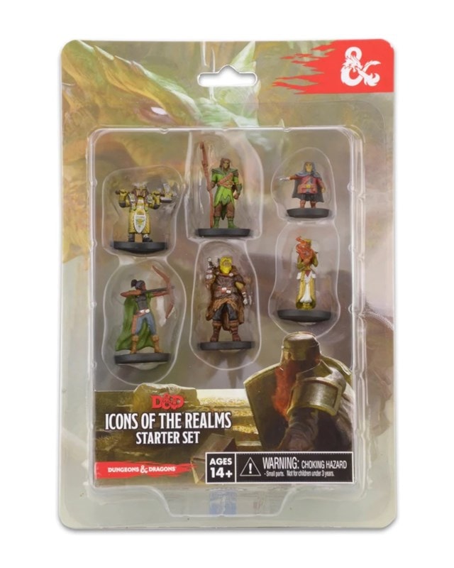 Starter Set Dungeons & Dragons Icons Of The Realms Figurines - 1