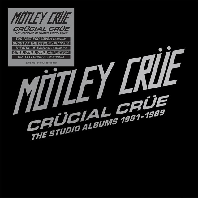 Crucial Crue - The Studio Albums 1981-1989 - 1
