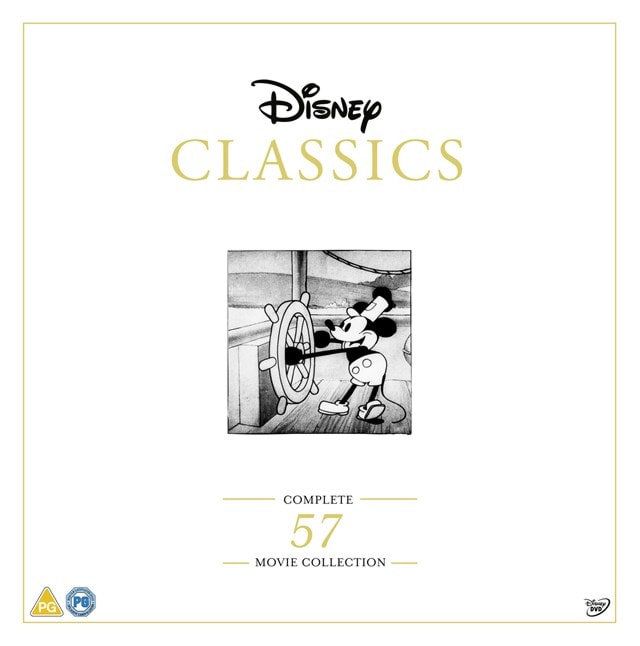 Disney Dvd Collection 57 Classic Movie Box Set Free Delivery Over Hmv Store