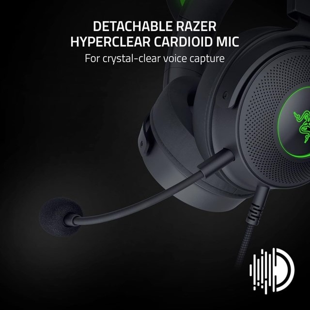 RAZER Kraken Kitty V2 Pro Gaming Headset - Black - 4